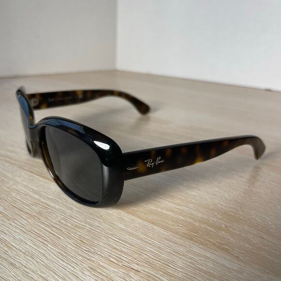 Ray-Ban JACKIE OHH RB4101 710 Cat Eye Tortoise Shell Italy FRAMES ONLY - Picture 3 of 8